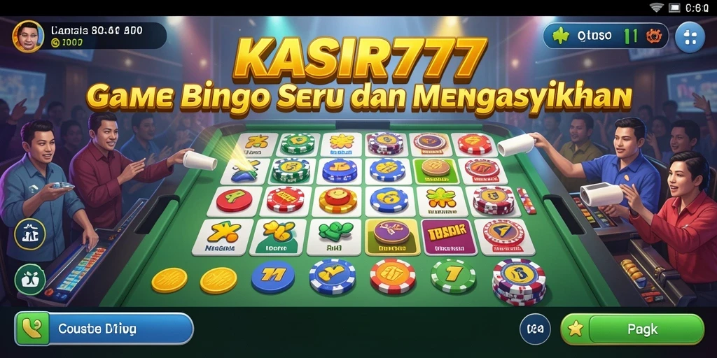 Tampilan gameplay Bingo KASIR777 yang menyenangkan dan menarik.