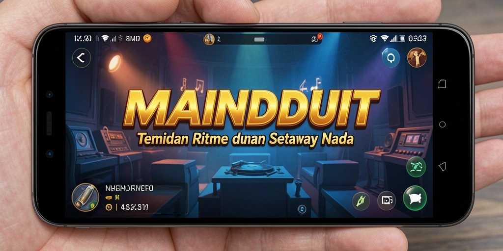 Tampilan gameplay MAINDUIT yang menarik dengan antarmuka intuitif.