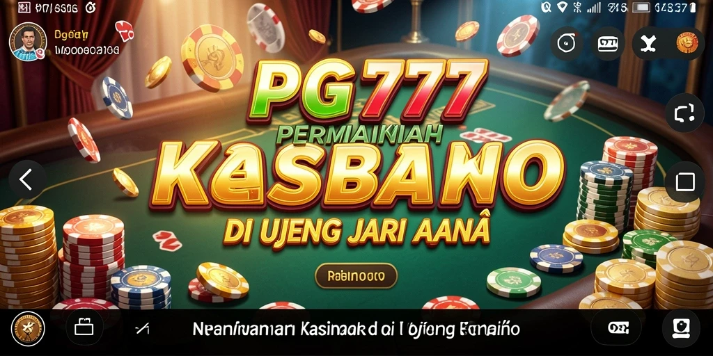 Tampilan gameplay Kasino PG777 yang menarik dan menghibur.